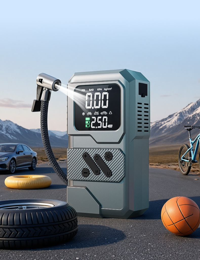Multifunctional Portable Car Emergency Starter Power Bank All-in-One Air Pump_autovado.com