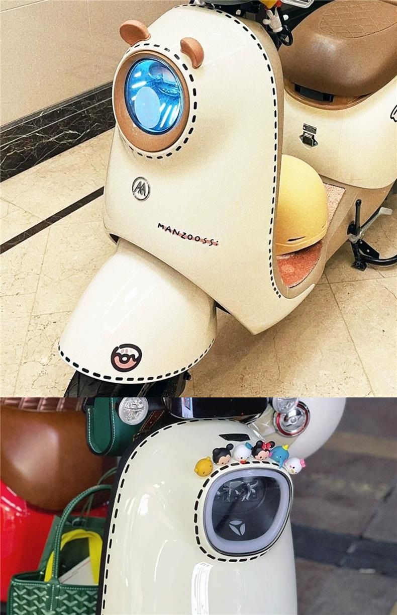 Dotted Line Reflective Vehicle Sticker Motorcycle Helmet Decoration Electric Bike Small Accessories Car Scratch Cover_autovado.com
