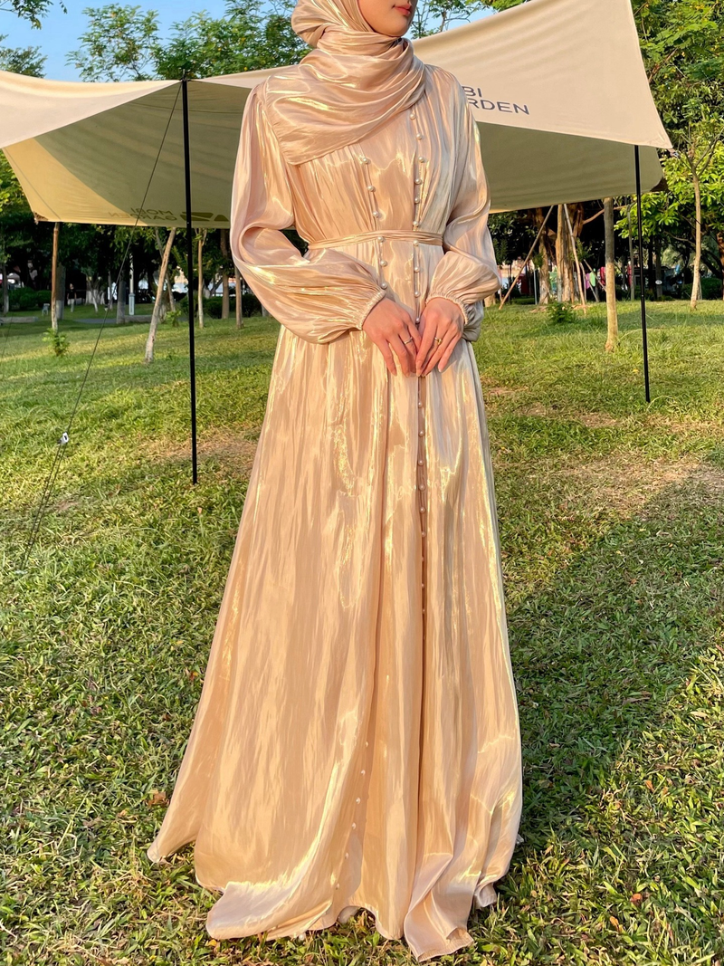 Muslim streamer evening gown dress robe_autovado.com