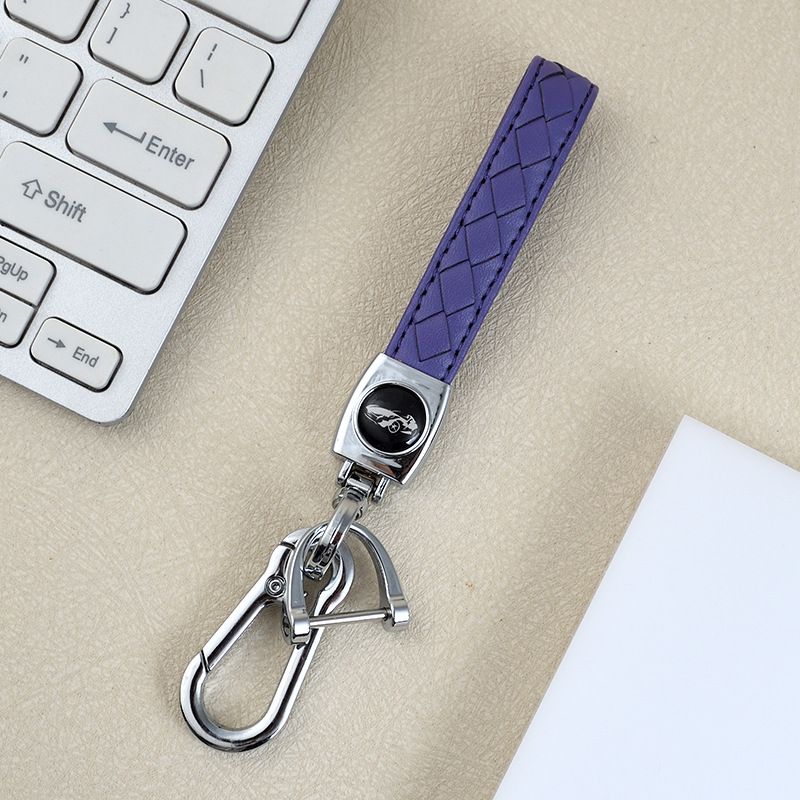 Diamond Couple Keychain Pendant Diamond Leather Car Keychain Key Accessories Bag Ornaments Horseshoe Buckle_autovado.com