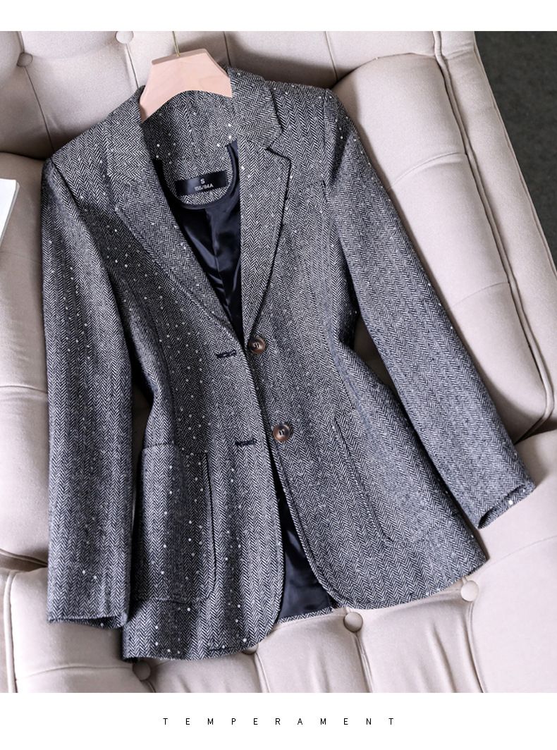 Women's Clothing casual temperament all-matching style fashion small suit_autovado.com