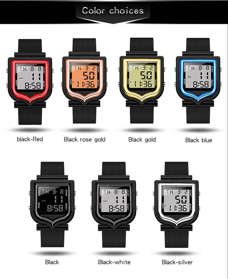 Sports Electronic Watch Luminous Waterproof Running Men's Watch Men's Fashion Watch_autovado.com