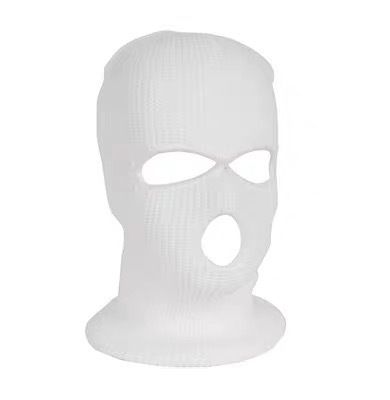 Autumn Winter Yuanbao Needle Three-Hole Knitted Candy Color Wool Hat Head Wrap Neck Warmer Outdoor Cycling Windproof_autovado.com