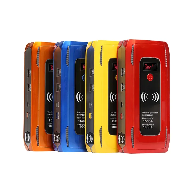 26000mah Car Jump Starter Emergency Starting Power Supply Outdoor Travel 12V Portable Mobile Electric Lighting Sets_autovado.com