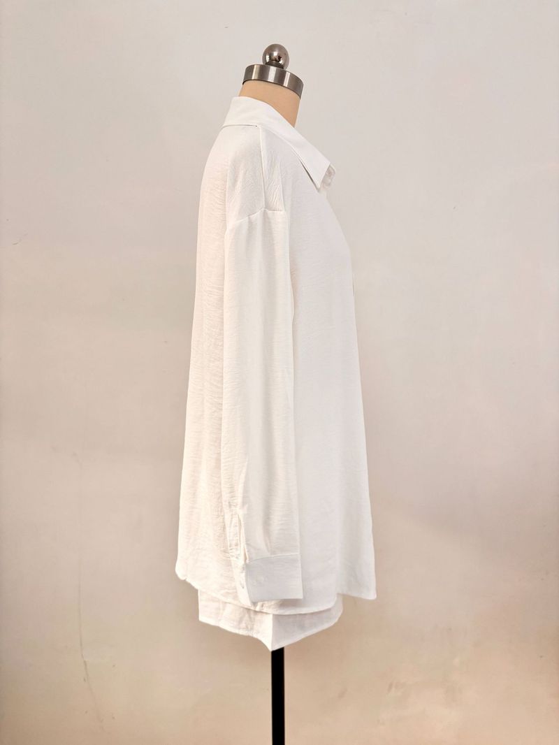 Women's Clothing ladies long-sleeved shorts loose casual women's clothing two-piece suit_autovado.com
