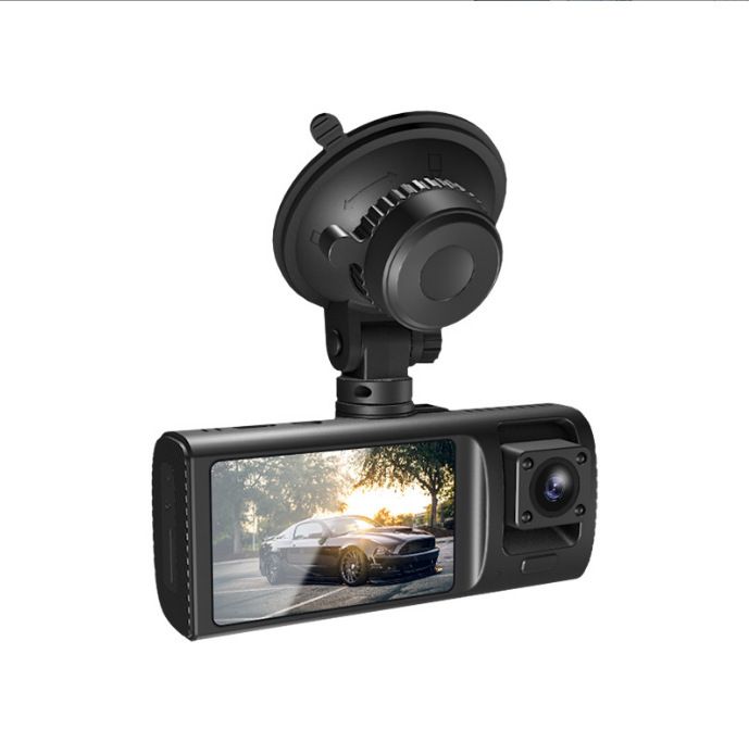new V20 three-record driving recorder 1080p night vision three-lens WIFI recorder reversing visual_autovado.com