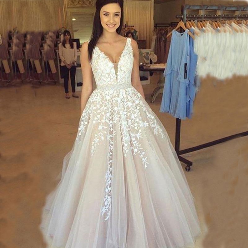 Women's Clothing Double shoulder lace wedding evening dress Slimming wedding host long evening dress_autovado.com