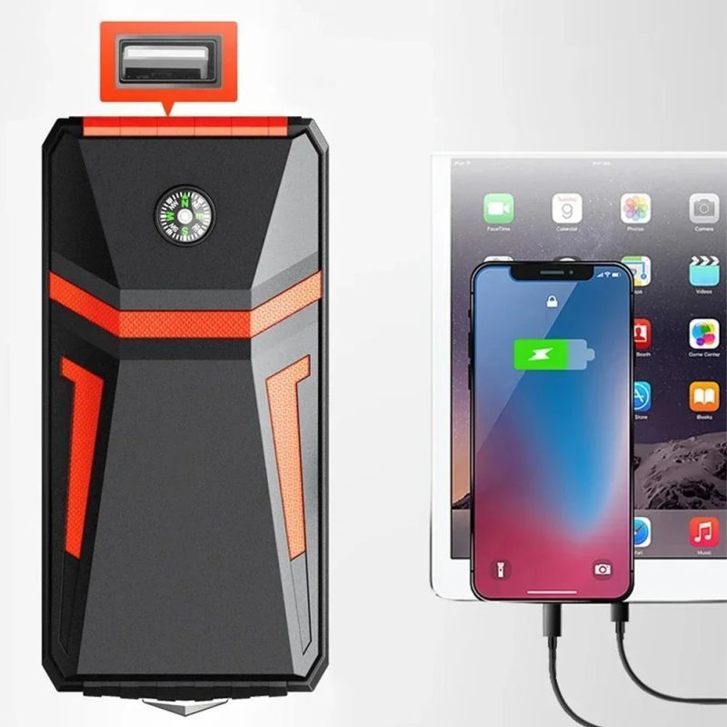 Power Bank 1000mAh Jumper Car Battery Jump Starter_autovado.com