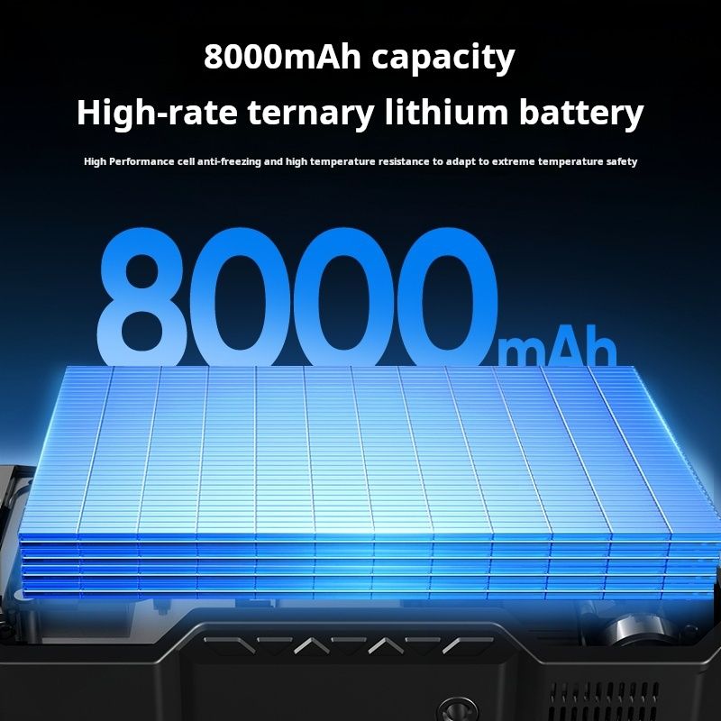 Newsmy/Newman H5 Emergency Start Power Inflator Pump Integrated 8000mAH_autovado.com