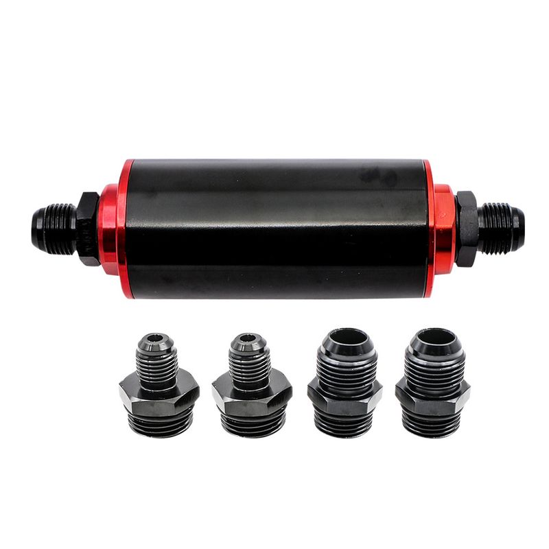 car modification universal 50MM oil fuel filter oil filter element filter AN6 AN8 AN10_autovado.com