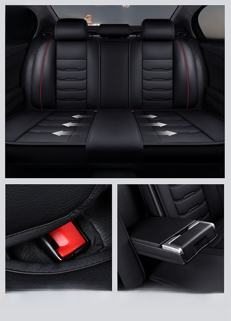 2021 new car seat cushion is suitable for overseas websites to send full leather seat cushion four seasons universal car cover wholesale_autovado.com