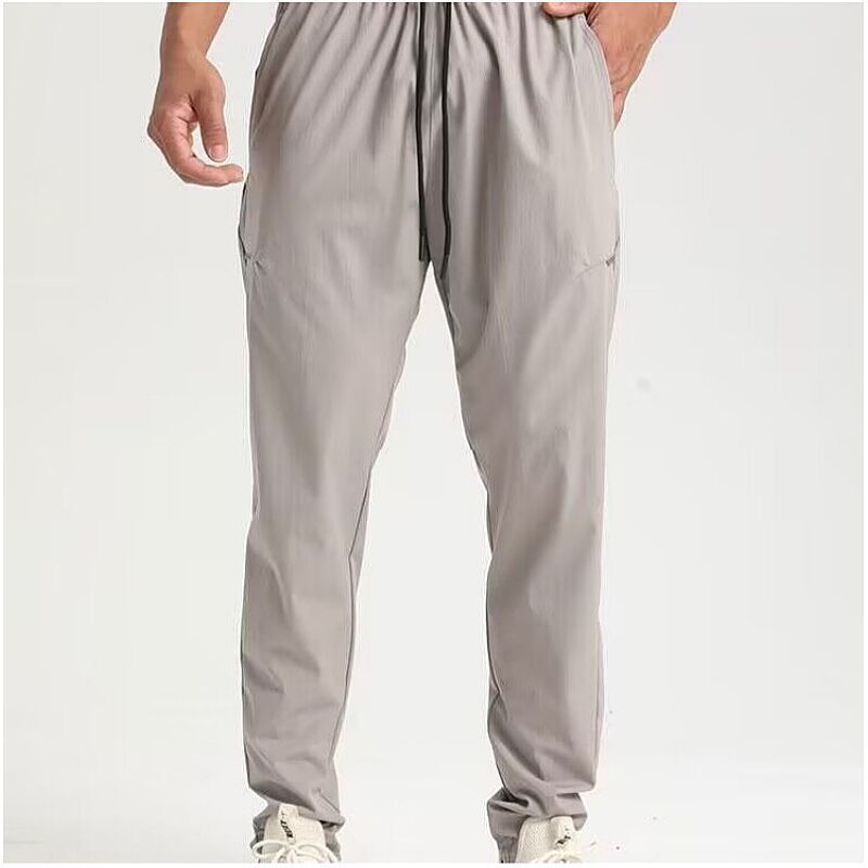 Men's Clothing Sports Trousers Thin Loose Casual Trousers Running Fitness Training Outdoor Quick-Drying Trousers_autovado.com