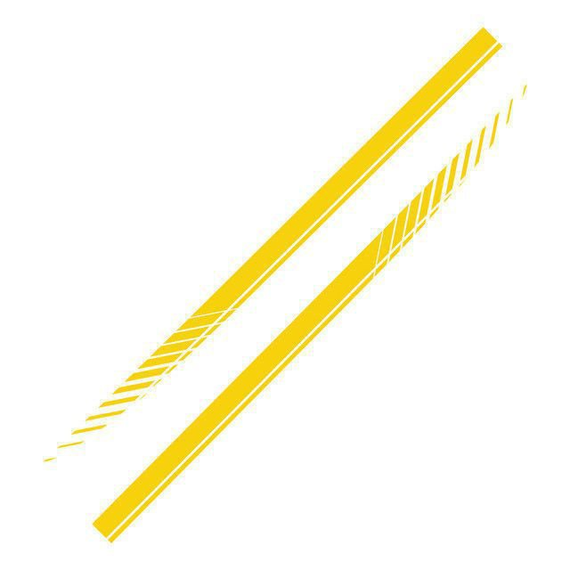 Car sticker Side skirt patterned personality sport modified car sticker universal door low back scratch cover decoration_autovado.com