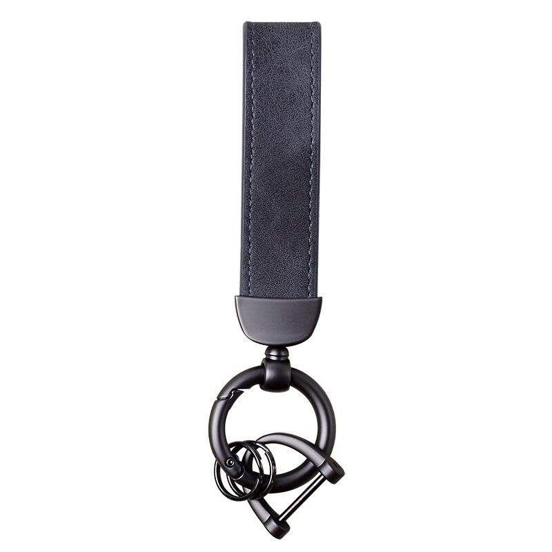 Vintage Leather Leather Car Keychain_autovado.com