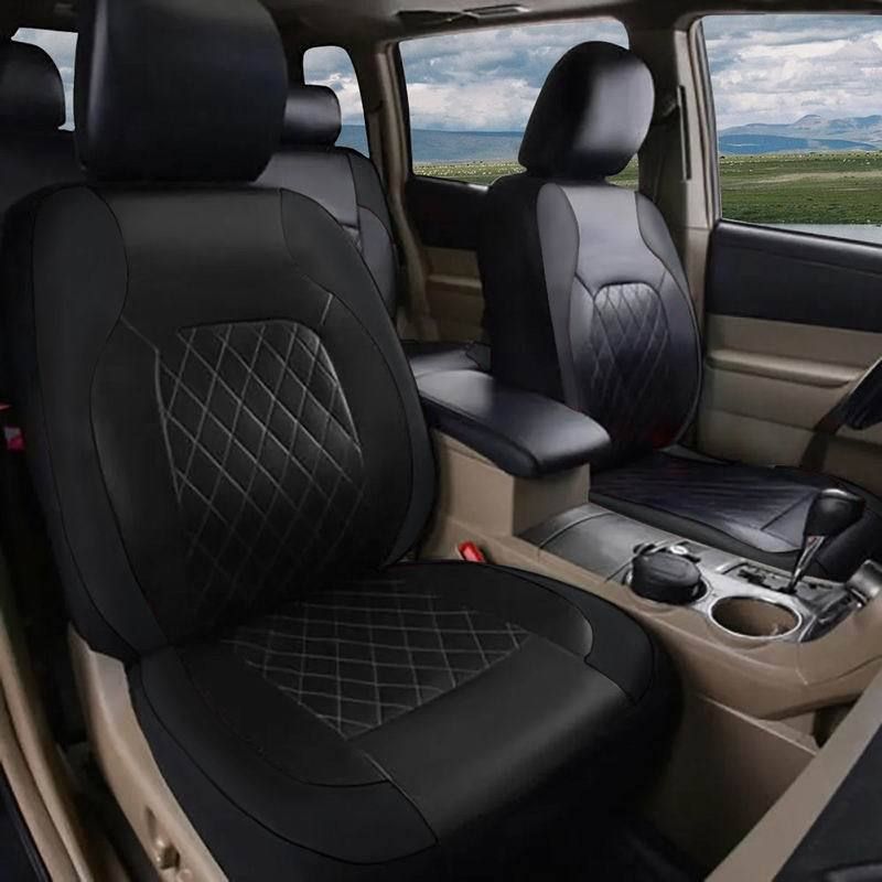 Explosive PU leather car seat 9-piece set four seasons universal_autovado.com