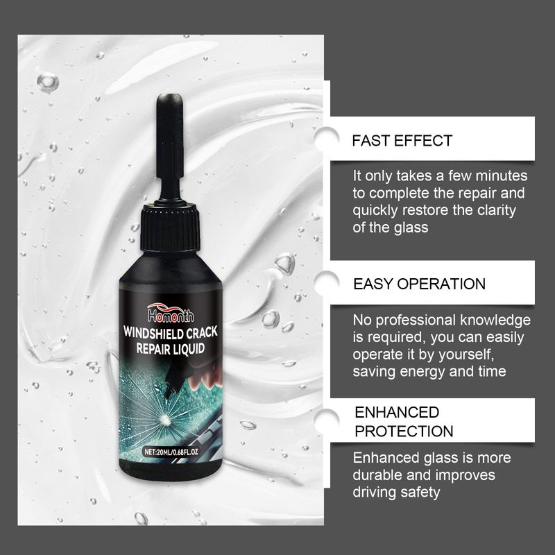 Auto Glass Care Kit Auto Windshield Crack And Scratch Adhesive Repair Solution_autovado.com