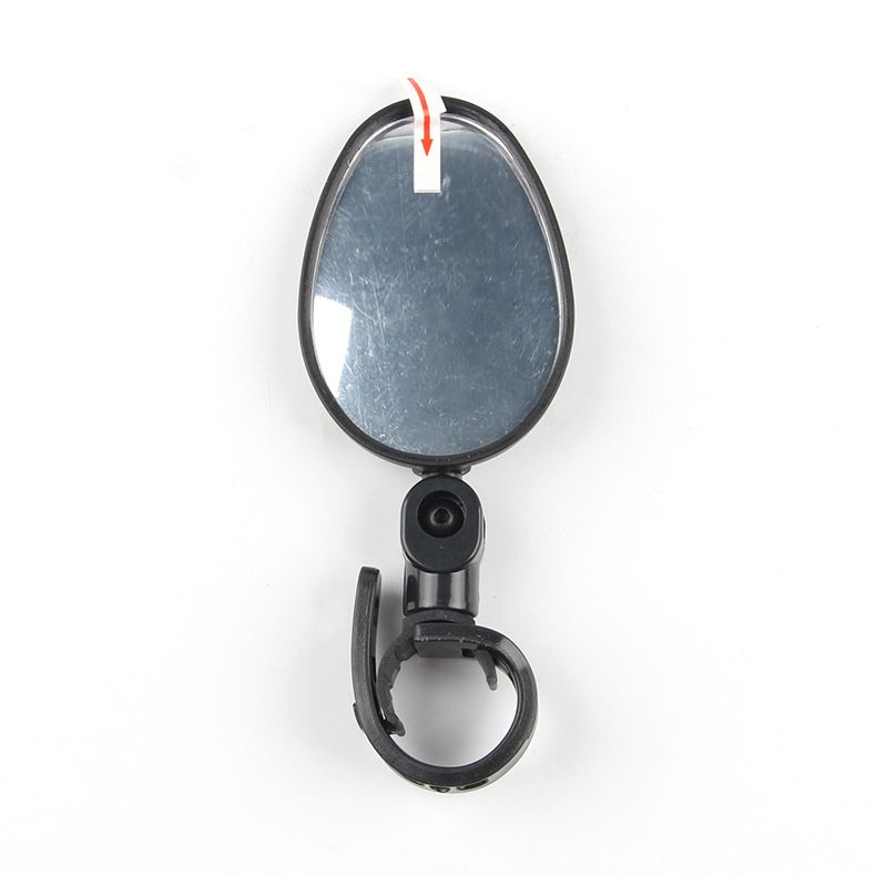 Universal Bike Rearview Mirror - Wide-Angle Convex Glass Mirror For E-Bikes & Mountain Bikes (Round/Oval, 1-Pack/2-Pack)_autovado.com
