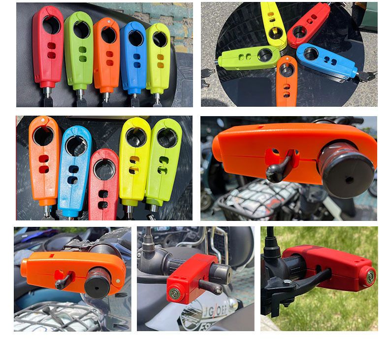 Electric Bike Brake Motorcycle Anti-theft Scooter Bicycle Handlebar Horn Lock Modification_autovado.com
