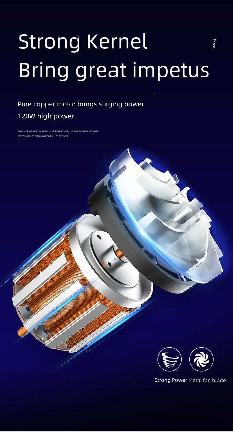 Car Wireless Vacuum Cleaner Car Handheld Portable Vacuum Appliance High Power Mini Small Car Home Dual Use_autovado.com