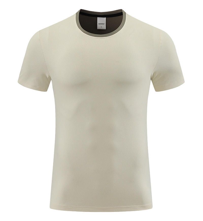 Men's Clothing Sports Short-Sleeved T-Shirts Casual Tops Fitness Training Clothes Quick-Drying Clothes Running_autovado.com