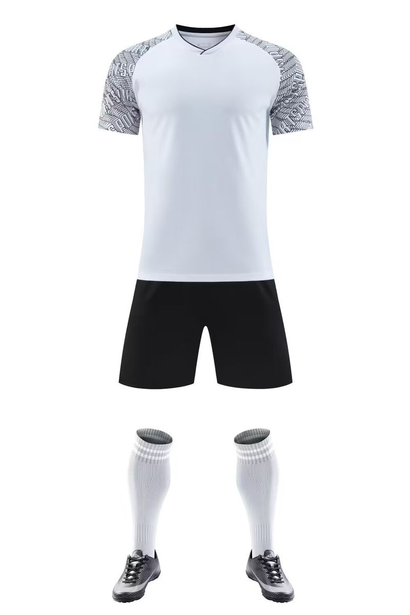 Men's Clothing summer adult sports training jerseys printed with words and numbers football uniforms suits men's sweat-absorbent and breathable_autovado.com