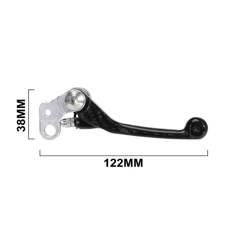 Carbon Fiber Motorcycle Brake & Clutch Levers - Lightweight & Durable Upgrade For Enhanced Control (Compatible With Multiple Models)_autovado.com