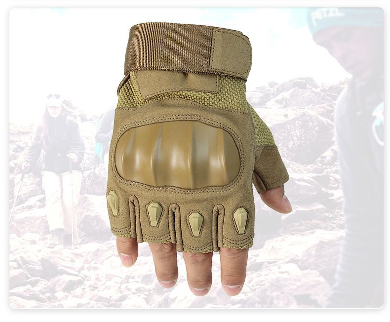 Outdoor riding motorcycle gloves training mountain fitness sports anti-slip protective tactical gloves_autovado.com
