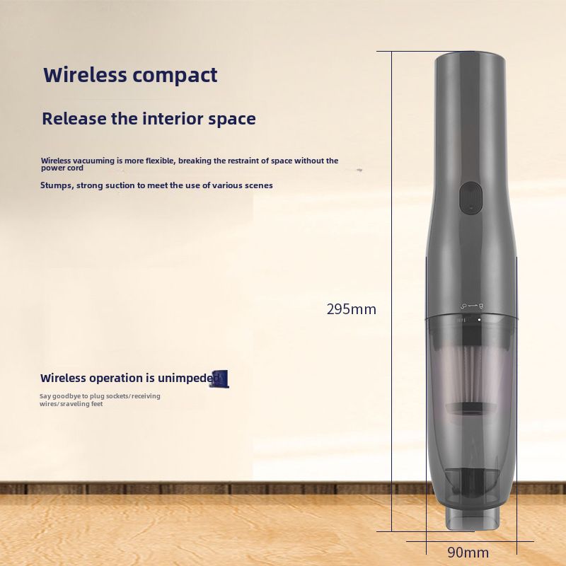 Cross-border private models sell well with large suction force, dual-purpose car vacuum cleaner, suction and blowing integrated wireless charging dust_autovado.com