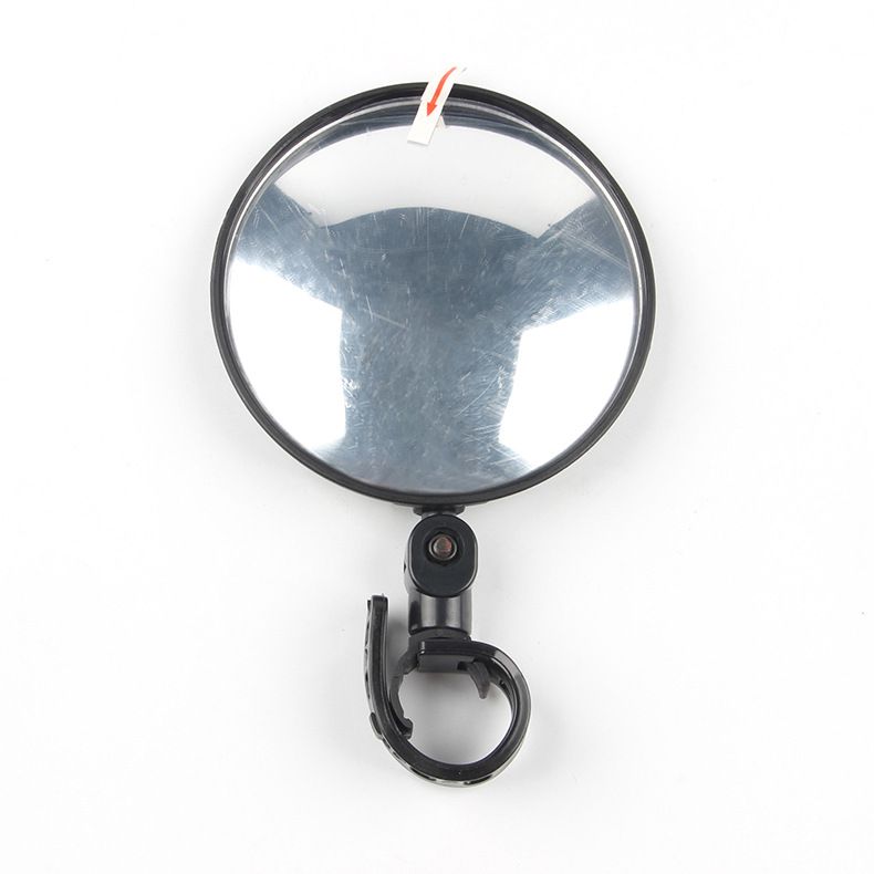 Universal Bike Rearview Mirror - Wide-Angle Convex Glass Mirror For E-Bikes & Mountain Bikes (Round/Oval, 1-Pack/2-Pack)_autovado.com