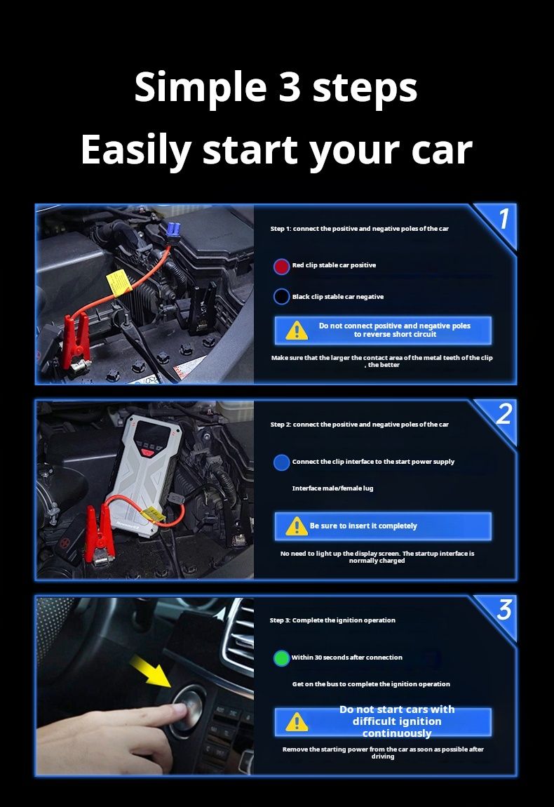 Newsmy/Newman H5 Emergency Start Power Inflator Pump Integrated 8000mAH_autovado.com