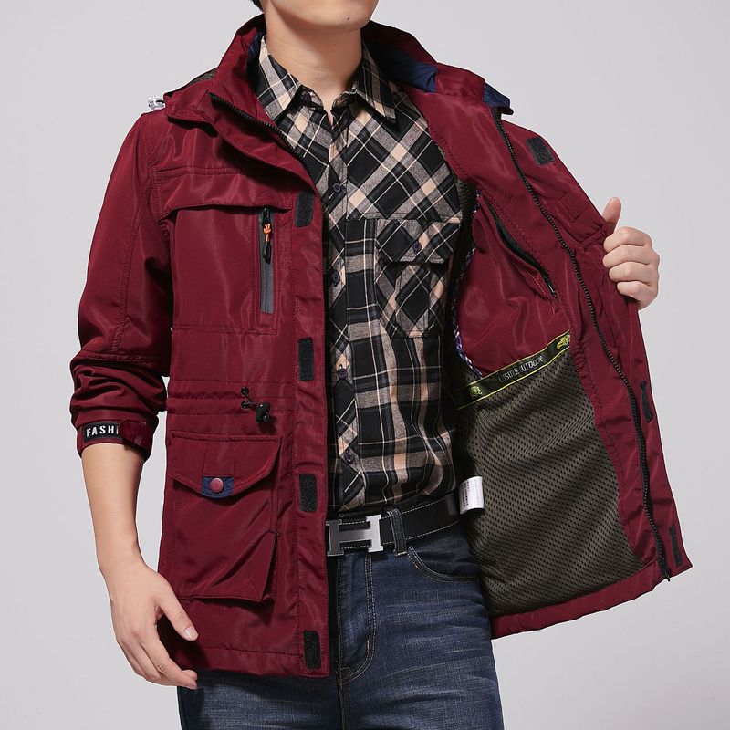 Men's Clothing casual assault clothing outdoor waterproof military coat quick-drying mountaineering clothing _autovado.com