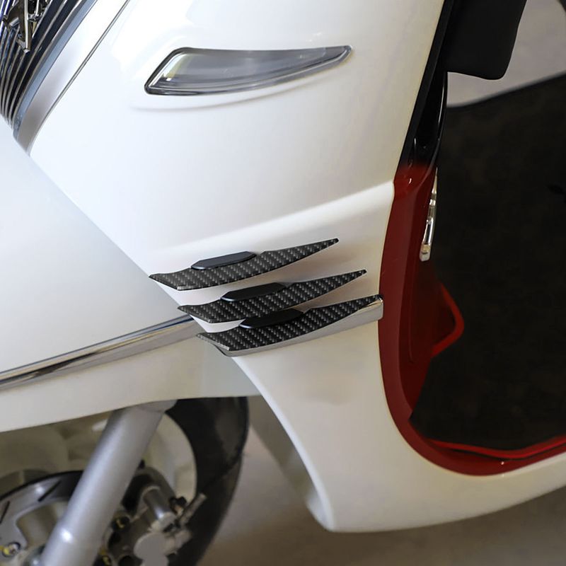 Motorcycle Scooter Modification Accessories, Electric Vehicle Body Decoration, Fixed Wing Blade, Anti Scratch Claw_autovado.com