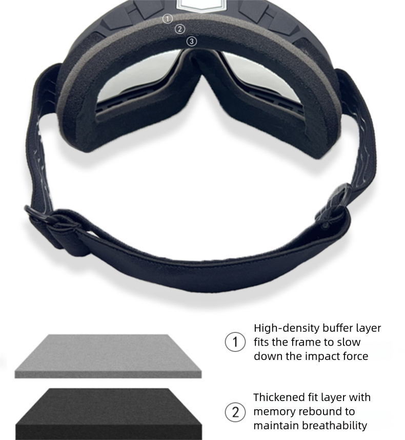 New Goggles For Outdoor Sports Cycling Motorcycle Half Full Helmet Universal Windproof Glasses_autovado.com