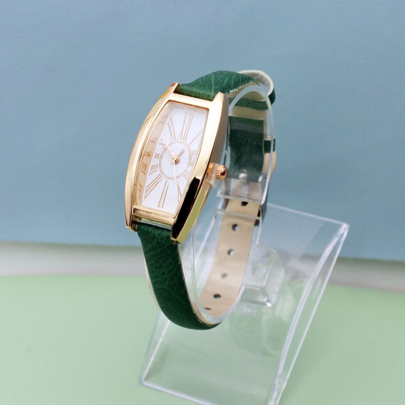 Women's square watch belt quartz watch_autovado.com