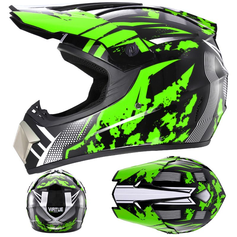 Electric beach Cross country helmet Mountain downhill cool full helmet kids teen kart helmet_autovado.com