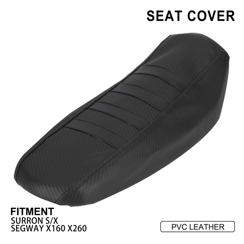 Motorcycle Seat Cover - Extra Wide & Thick Padding For X160/X260 Bikes - Non-Slip & Waterproof (Red/Blue/Black/Purple)_autovado.com