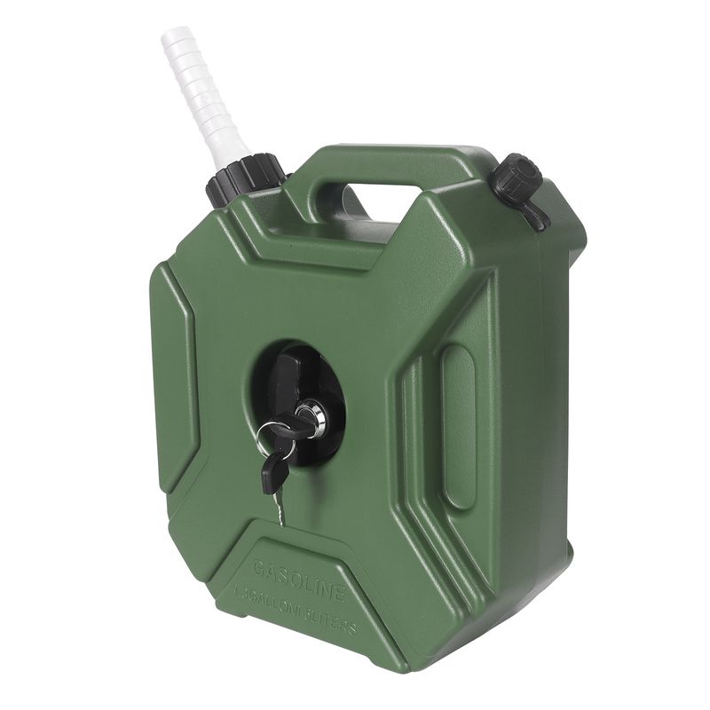 3L 5L Car Motorcycle Plastic Tank Spare Oil Refueling Can Gasoline Jug Motorbike Travel Self-Driving Auxiliary Fuel_autovado.com