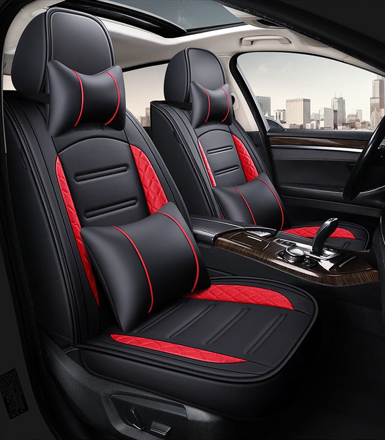 New all-enveloped car seat cover all-leather seat cover four seasons universal seat cover_autovado.com