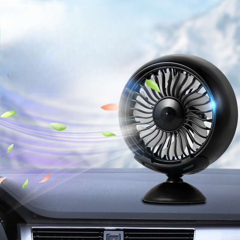 Car Center Console Multifunctional Car USB Cooling Air Outlet, Mini Small Fan, Portable Fan_autovado.com