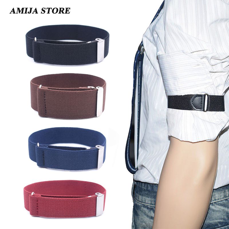 HOT 63 Styles Elastic Armband Shirt Sleeve Holder Women Men Unisex Adjustable Arm Cuffs Bands for Party Wedding Clothing_autovado.com