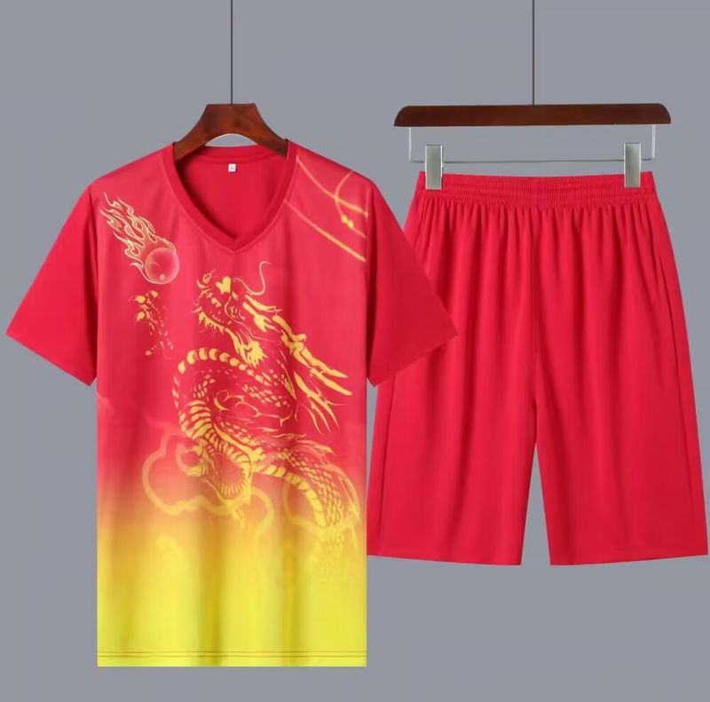 Men's Clothing short-sleeved jerseys men's and women's competition training suits cross-border football suits dragon boat suits team uniforms_autovado.com