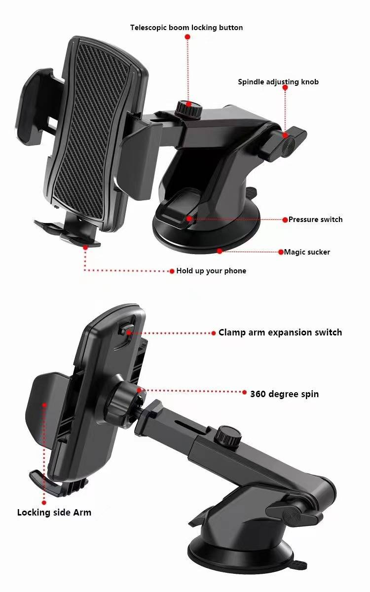 Car Windshield Phone Holder Model SK802 Universal Car Phone Holder Tablet_autovado.com