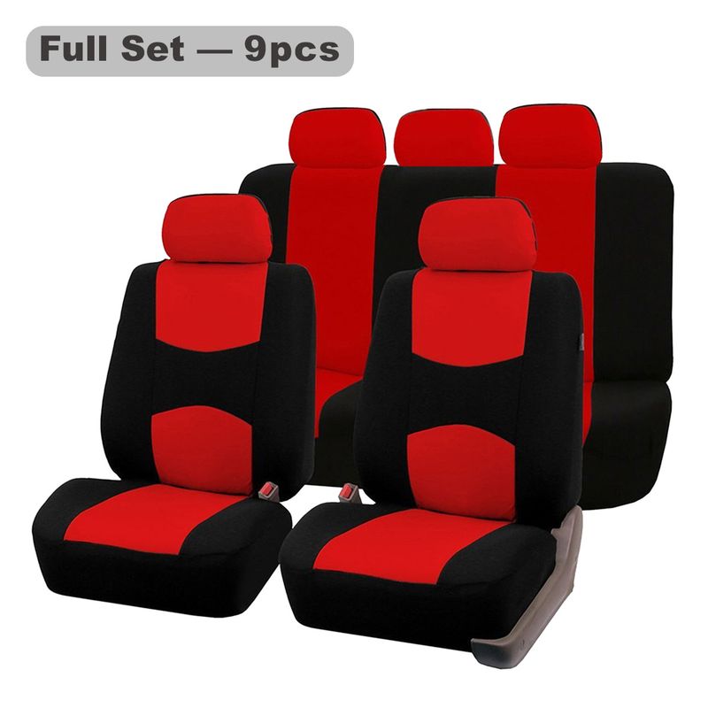 explosions polyester mesh car seat cover hot-selling universal suitable for five-seat models_autovado.com