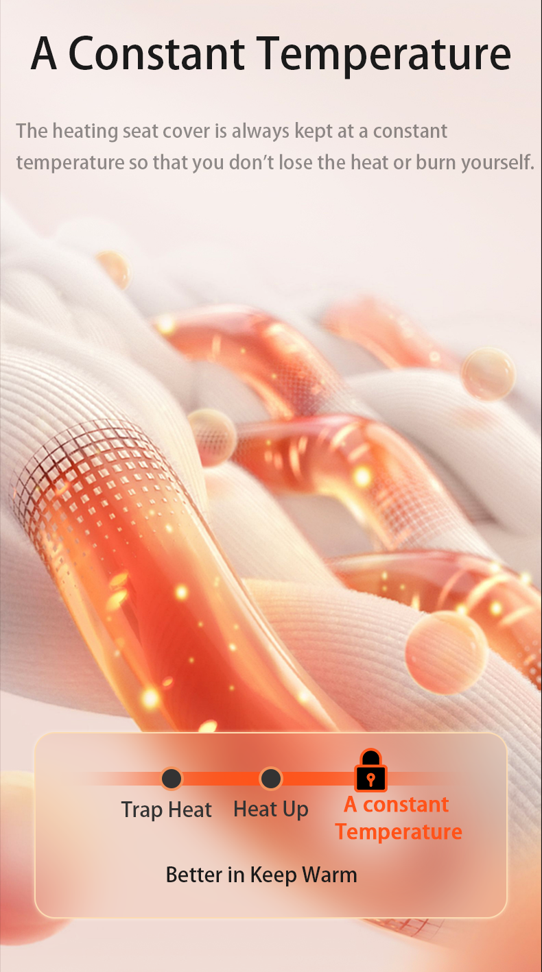 Universal 12V Heating Pad Soft Heated Cover Upgraded Wideth Warm Winter Seat Protector Car Accessories_autovado.com