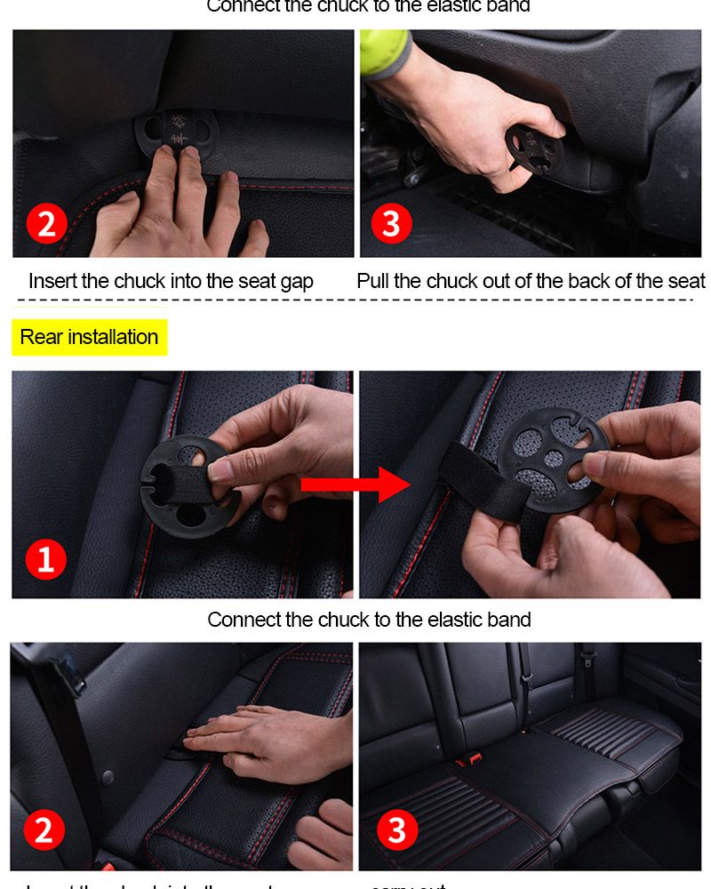 Car Seat Covers Automobiles Interior Seats Cover Cushion Universal PU Leather Seat-Cover Auto Protector Mats Accessories_autovado.com