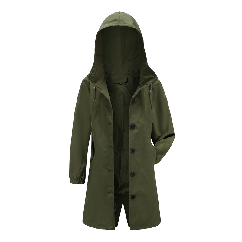 new anti splash hooded windbreaker women's casual long coat women's loose large size outdoor windbreaker 23_autovado.com