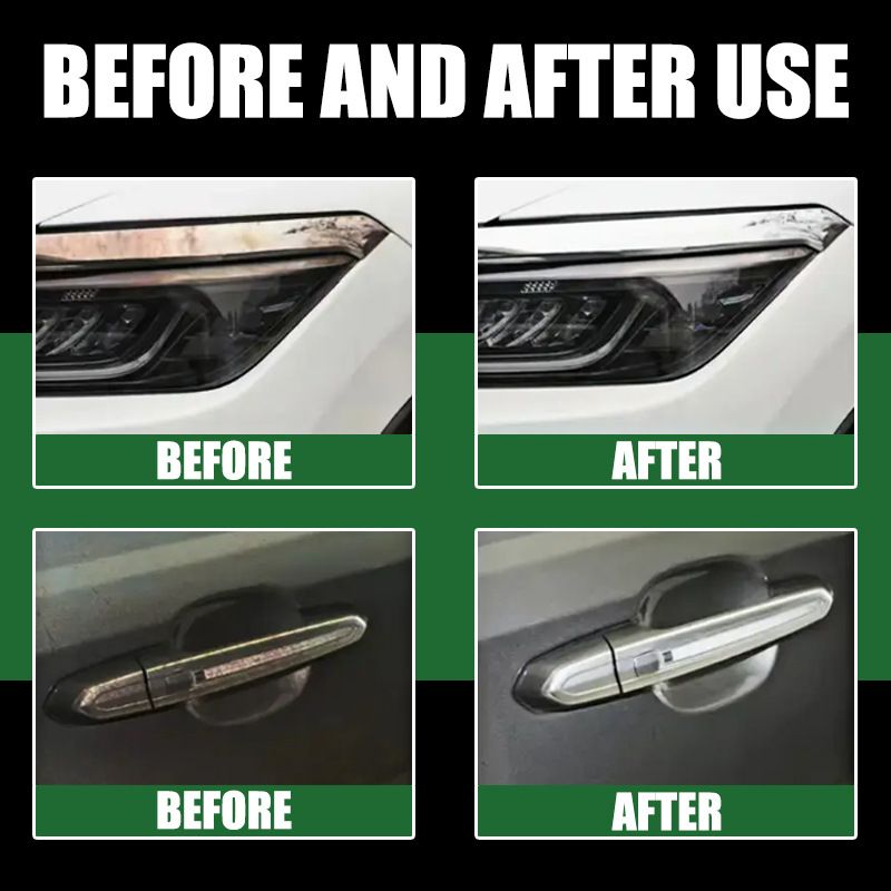 Ryekew Car Door And Window Metal Polishing Bright Strip Paste Chrome Parts Repair Refurbishment Agent_autovado.com