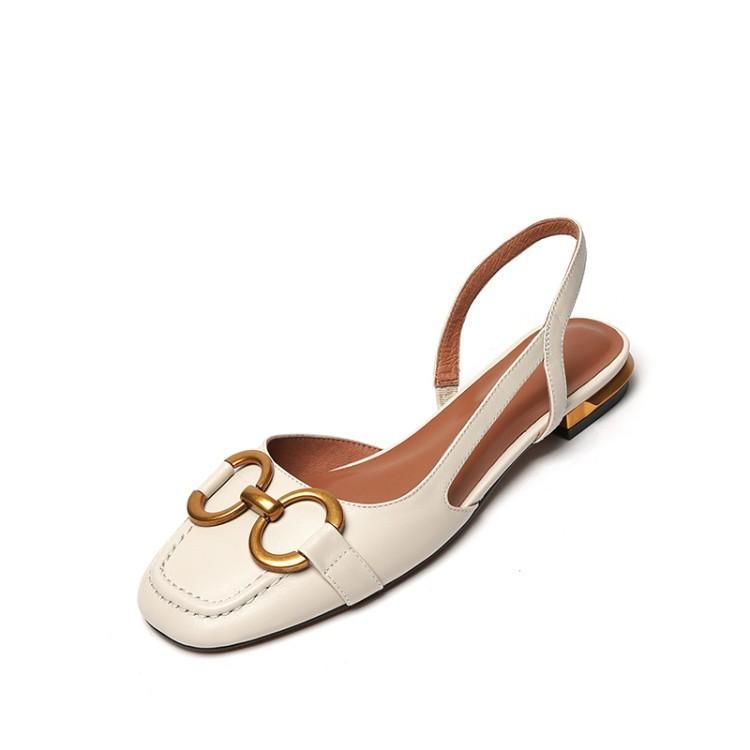 Women's new summer vintage French flats Fairy single shoes_autovado.com