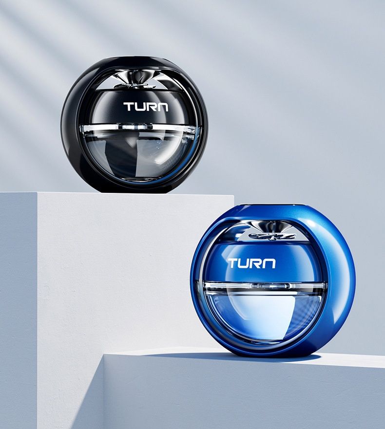 2024 New Smart Solar Car Perfume Aromatherapy Accessories Car Fragrance Interior Decoration Fragrant Fan Car Essential Oil_autovado.com
