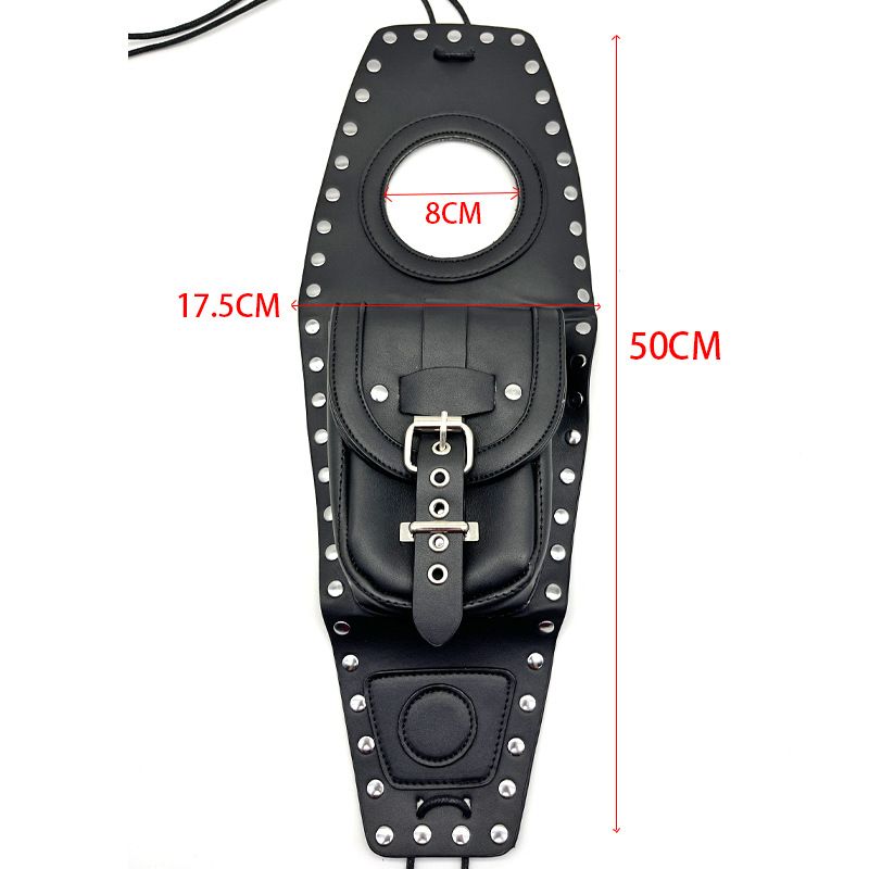 Motorcycle Fuel Tank Cm300/500 Jinjila 450 Universal Leather Waterproof Storage Bag_autovado.com